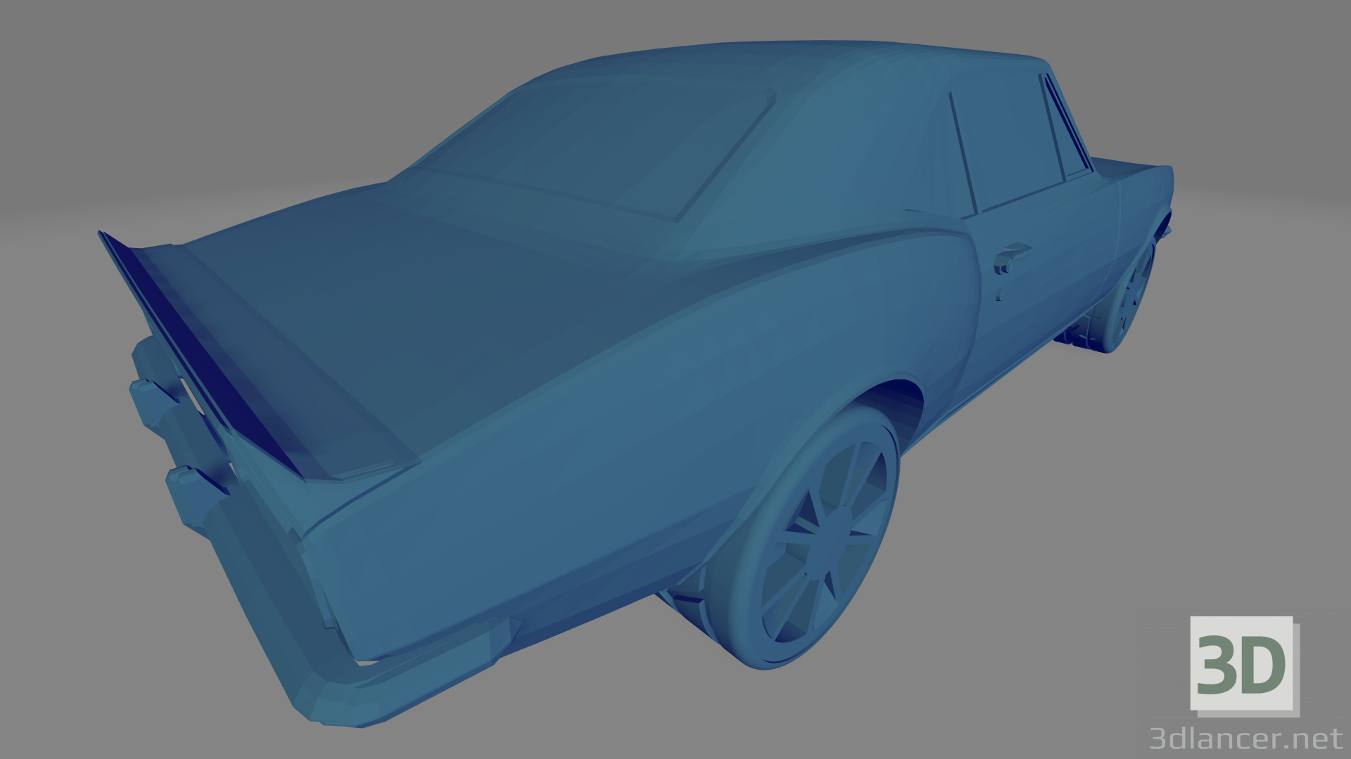 3d Chevrolet Camaro SS 67 - Printable toy model buy - render