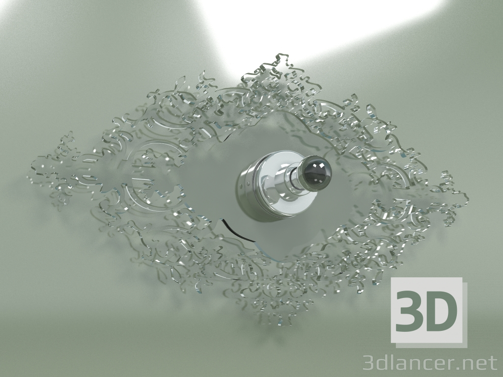 3D Modell Wandleuchte Josephine 5D - Vorschau