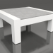 3d модель Боковой стол (White, DEKTON Kreta) – превью