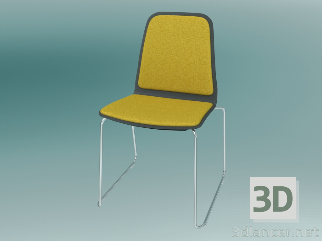 modèle 3D Chaise visiteur (K31V3) - preview