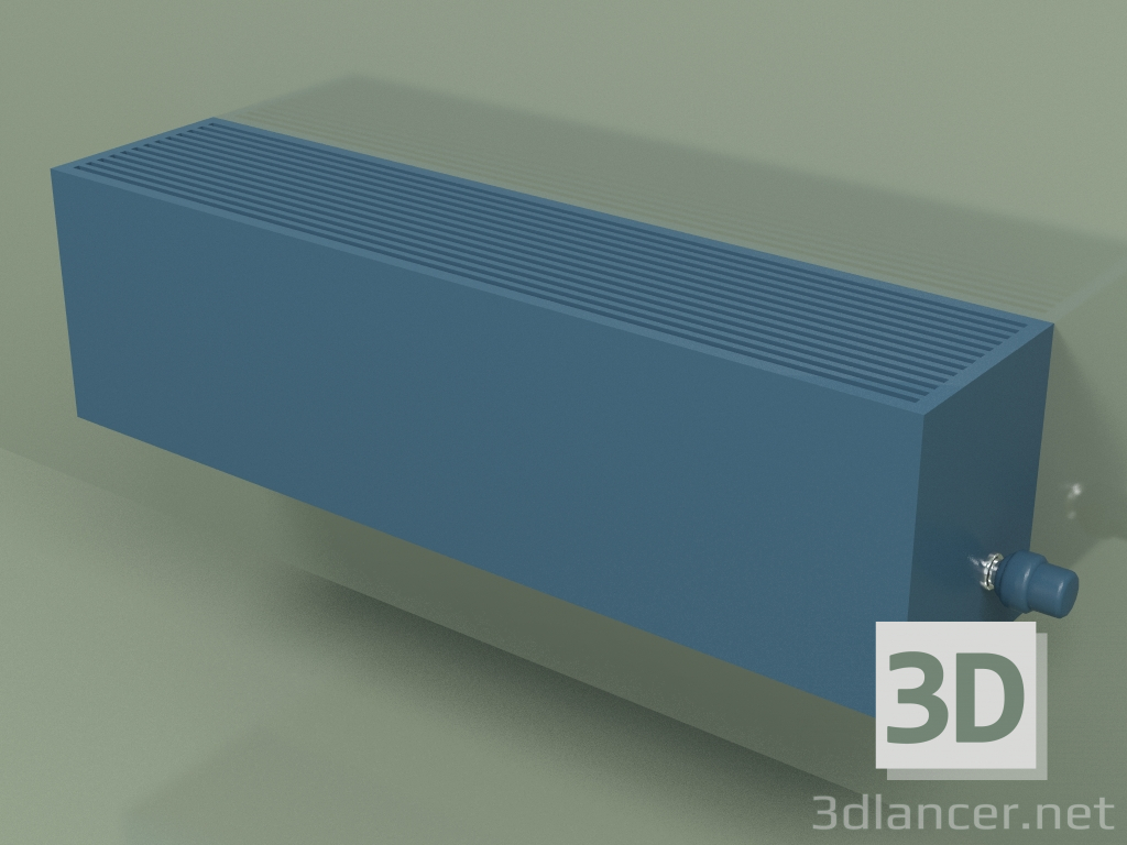 3D Modell Konvektor - Aura Slim Basic (280 x 1000 x 230, RAL 5001) - Vorschau