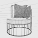 sillón de recepción de estilo oft 3D modelo Compro - render