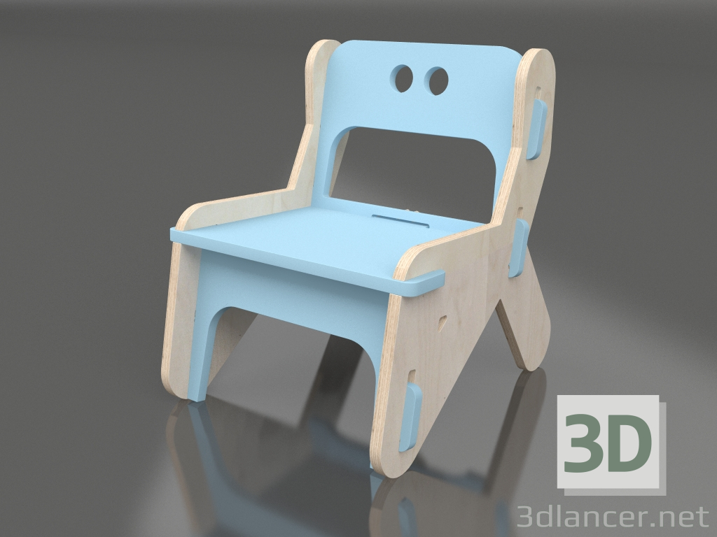 Modelo 3d Cadeira CLIC C (CBCC00) - preview