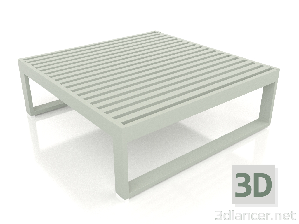 modello 3D Tavolino 91 (Grigio cemento) - anteprima