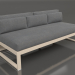3d model Modular sofa, section 4 (Sand) - preview
