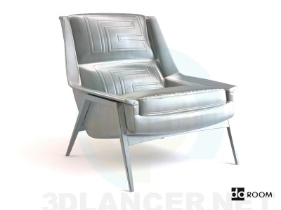 3d модель крісло – превью