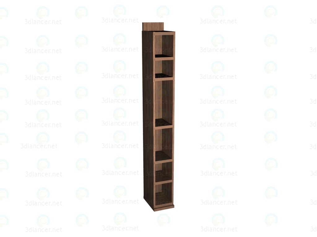 3D Modell Rack-schmal - Vorschau