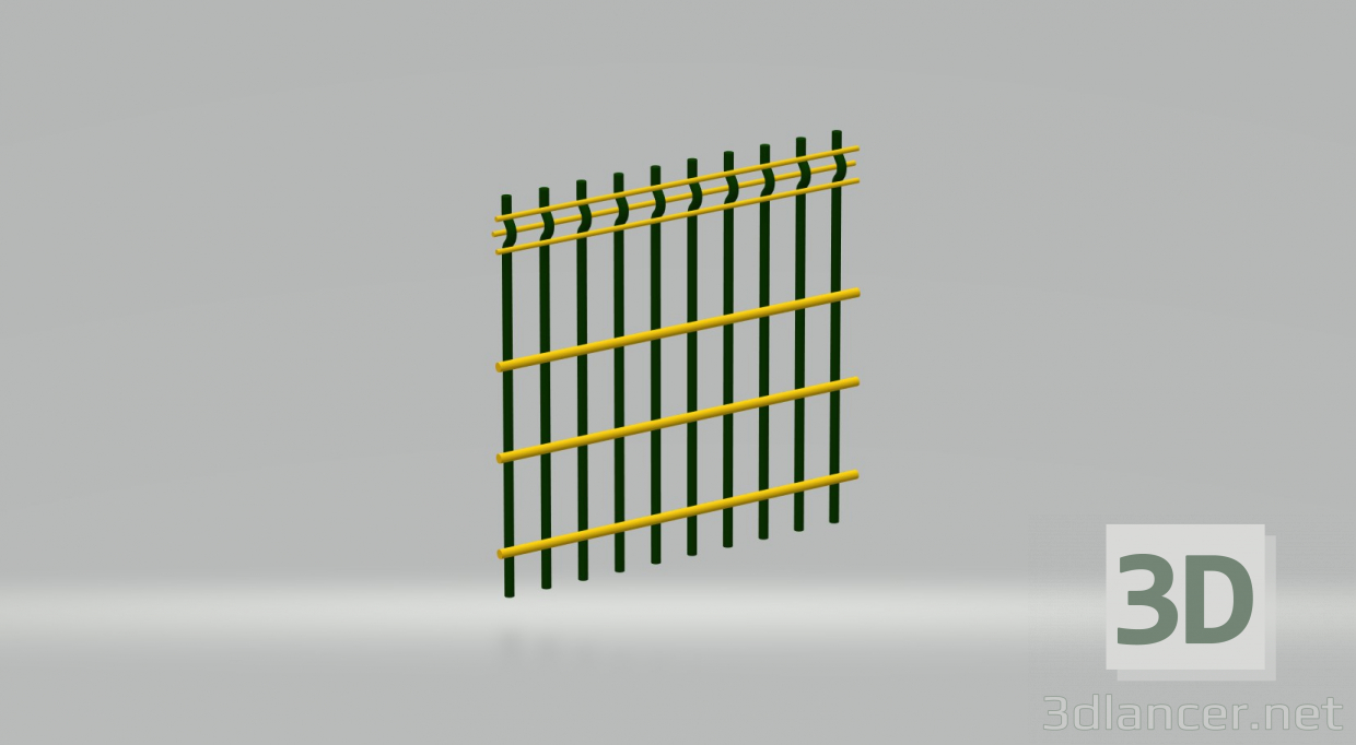 modello 3D scherma - anteprima