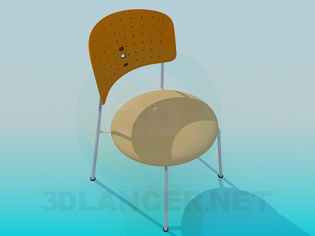 3d модель Офисный стул – превью