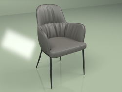 Chair with armrests Sheldon Gray
