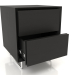 3D modeli Kabin TM 012 (açık) (400x400x500, ahşap siyah) - önizleme