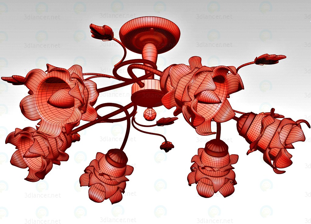 3d model Chandelier - preview 3d model Chandelier - preview