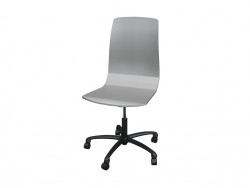 लकड़ी कार्यालय की कुर्सी armrests उच्च बिना