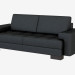 3d model Leather sofa modern Kai - preview