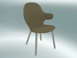 Prendedor da cadeira (JH1, 59x58 H 88cm, carvalho oleado branco, Hallingdal - 224)