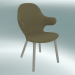 modello 3D Cattura sedia (JH1, 59x58 H 88cm, rovere oliato bianco, Hallingdal - 224) - anteprima