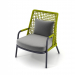 3d модель зелене крісло – превью