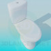 3d model Toilet bowl - preview 3d model Toilet bowl - preview