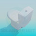 3d model Toilet bowl - preview 3d model Toilet bowl - preview