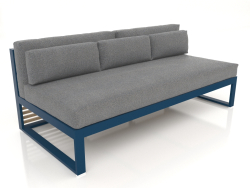 Modular sofa, section 4 (Grey blue)