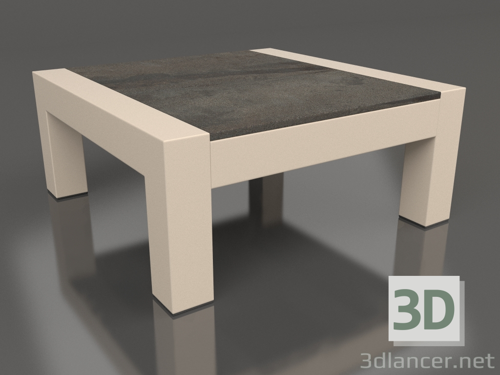 3d model Side table (Sand, DEKTON Radium) - preview