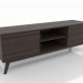 3d model OPEN cabinet 1500 mm (ash walnut) - preview