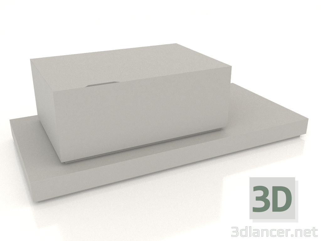 3d модель Блок хранения Simmetria 1000х500х320 мм (вариант 4) – превью 3d модель Блок хранения Simmetria 1000х500х320 мм (вариант 4) – превью