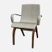 3d model Chair with armrests HERMAN LINE - preview