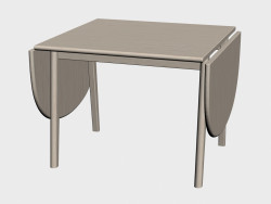 डाइनिंग टेबल (ch002, छोड़े गए किनारों)