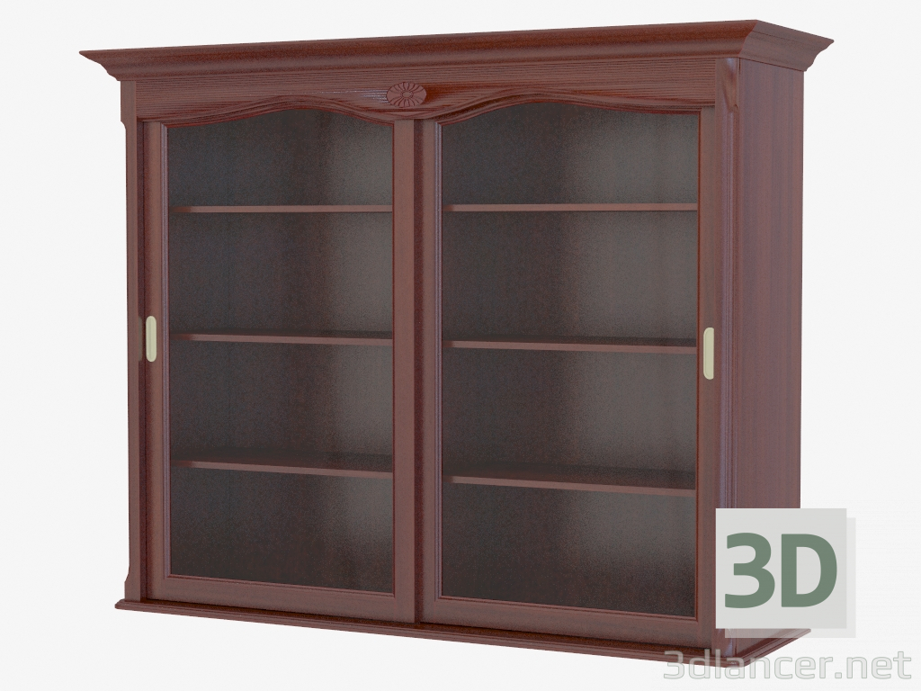 3d model Showcase of the upper bookcase FS3322 - preview