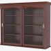 3d model Showcase of the upper bookcase FS3322 - preview