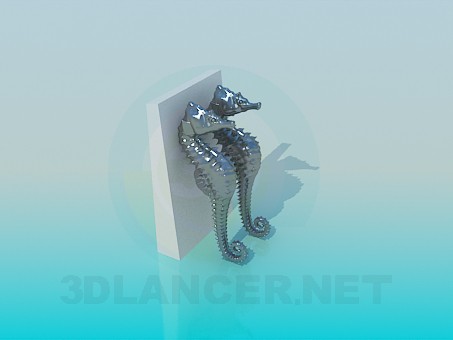 modelo 3D Caballito de mar de recuerdos - escuchar modelo 3D Caballito de mar de recuerdos - escuchar