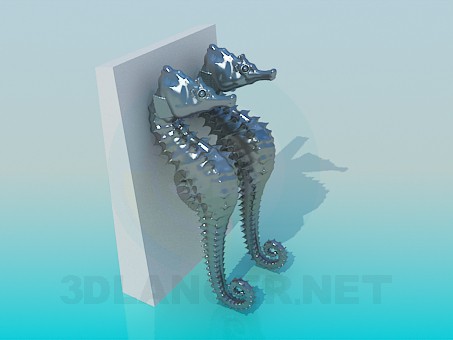 modelo 3D Caballito de mar de recuerdos - escuchar modelo 3D Caballito de mar de recuerdos - escuchar