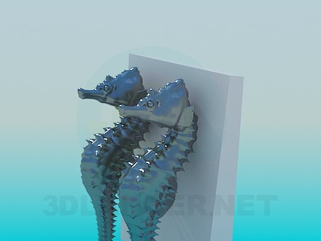 modelo 3D Caballito de mar de recuerdos - escuchar modelo 3D Caballito de mar de recuerdos - escuchar