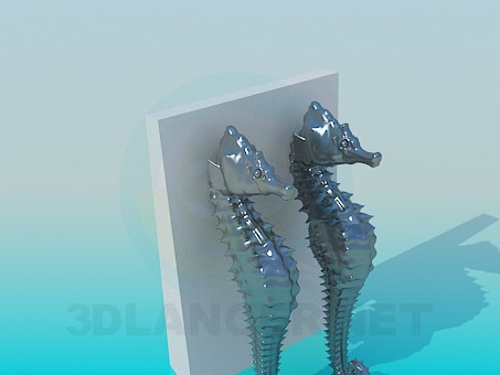 modelo 3D Caballito de mar de recuerdos - escuchar modelo 3D Caballito de mar de recuerdos - escuchar