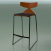 3d model Stackable Bar Stool 3713 (with cushion, Orange, V39) - preview