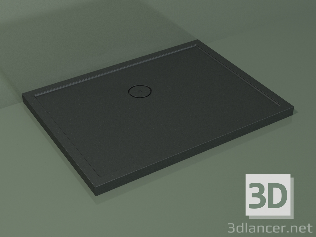 modèle 3D Receveur de douche Medio (30UM0131, Deep Nocturne C38, 120x90 cm) - preview