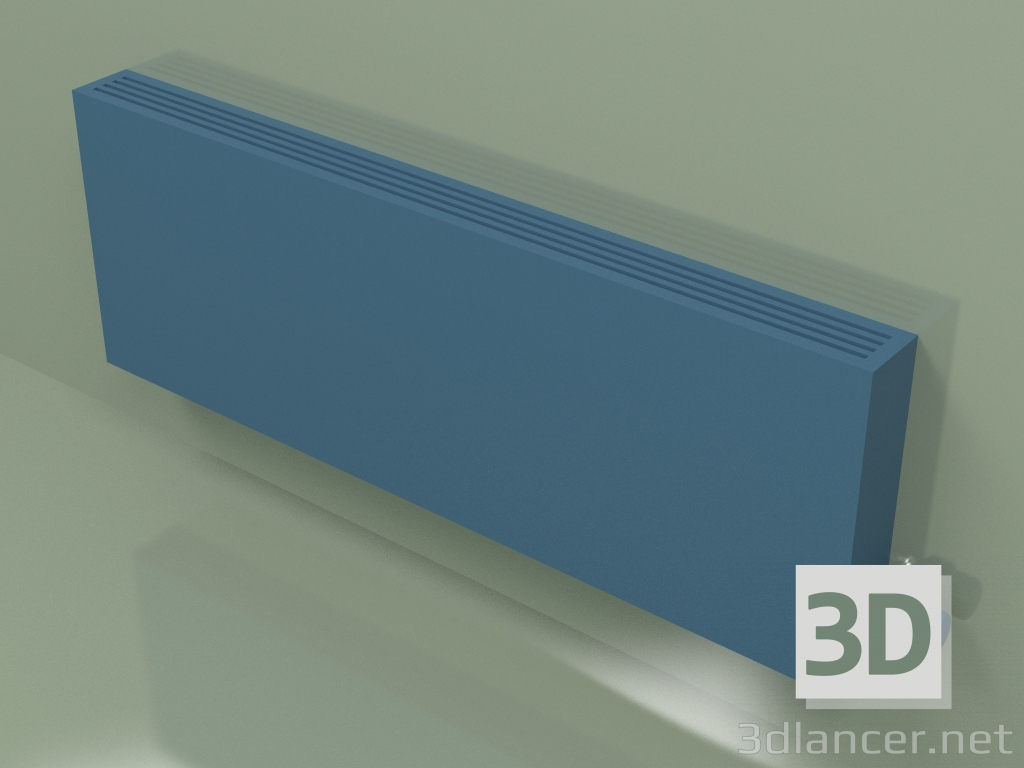 3D modeli Konvektör - Aura Slim Basic (350x1000x80, RAL 5001) - önizleme
