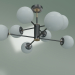 3d model Ceiling chandelier 70091-8 (black) - preview