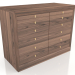 3d model Chest of drawers L100 H73,5 - preview