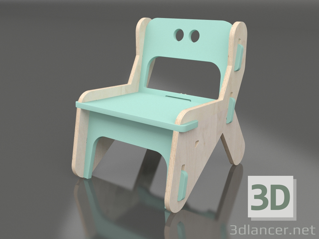 modèle 3D Chaise CLIC C (CTCC00) - preview