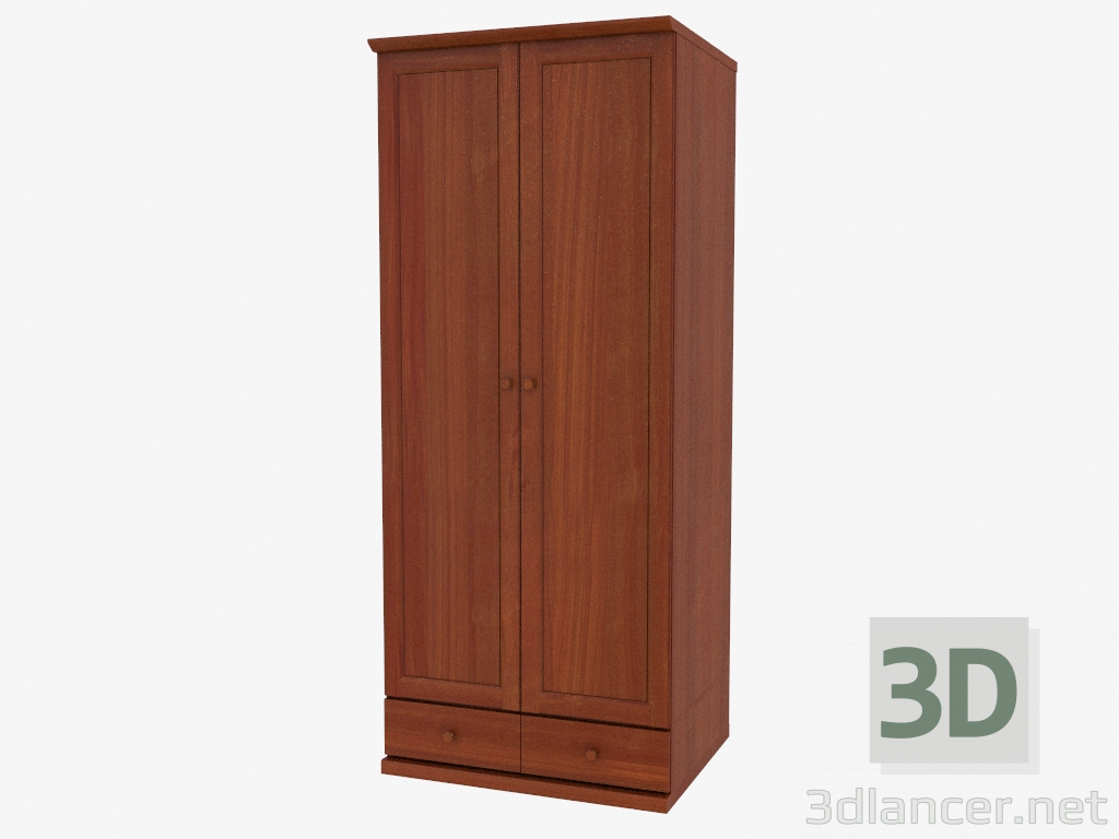 3d model Wardrobe closet (4826-84) - preview