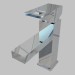 3D Modell Waschtischarmatur Anemon (BCZ 021M) - Vorschau