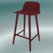 3d model Bar stool Nerd (65 cm, Dark Red) - preview