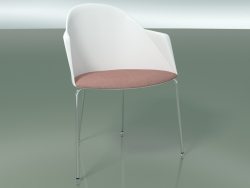 Chaise 2221 (4 pieds, CRO, avec coussin, polypropylène PC00001)