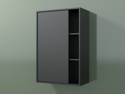 Wall cabinet with 1 left door (8CUCBCD01, Deep Nocturne C38, L 48, P 24, H 72 cm)