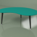 modèle 3D Table basse Kidney (turquoise) - preview
