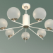 3d model Ceiling chandelier Lucas 70092-7 (white) - preview