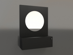 Ayna ZL 15 (602x200x800, ahşap siyahı)