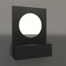 3D modeli Ayna ZL 15 (602x200x800, ahşap siyahı) - önizleme